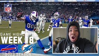 Buffalo Bills vs Miami Dolphins  Reaction [upl. by Adyht65]