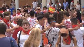 CHUPINAZO EN CERVERA DEL RIO ALHAMA LA RIOJA 24 07 2019 [upl. by Xet]