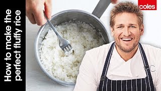 Perfect Fluffy Rice Every Single Time  Cook with Curtis Stone  Coles [upl. by Adidnac311]