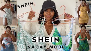 SHEIN VACAY MODE TRY ON HAUL  VACATION\STAYCATION OUTFIT IDEAS  DISCOUNT CODE INCLUDED  SAMANTHA [upl. by Vergil602]