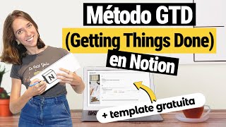 Tutorial Getting Things Done en Notion ☑️   plantilla gratuita GTD para Notion paso a paso [upl. by Ert447]