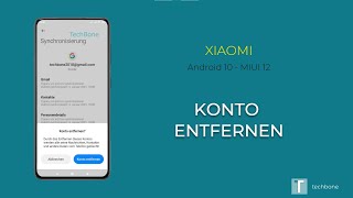 Konto entfernen  Xiaomi Android 10  MIUI 12 [upl. by Ellimak]