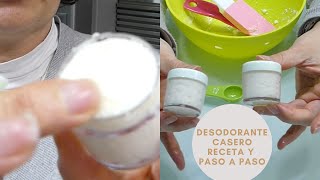 Cómo hacer desodorante casero con ingredientes sencillos y naturales [upl. by Nessah]