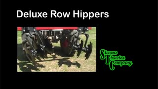 Deluxe Row Hipper ft The Bayou Gardener  Stevens Tractor Company [upl. by Airamat]