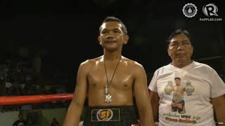 FULL BOUT Mark Magnifico Magsayo vs Panya Uthok [upl. by Cassandry]