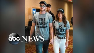 Controversial YouTube star Logan Paul documents Flat Earth conference [upl. by Ivan]