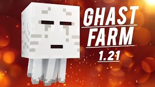 Unveiling the Ultimate Ghast Creeper Farm in Minecraft 120 ghast farm Bedrock 121 [upl. by Trauts]