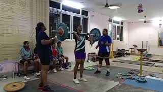 Weightlifting Evening regular training session SDAP PUDUCHERRY [upl. by Ikkim216]