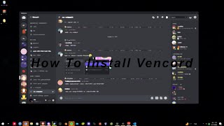 How to Install Vencord Discord Client [upl. by Aikimat]