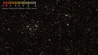 Zooming Through a Simulated Universe [upl. by Eidnim]