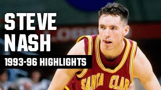 Steve Nash highlights NCAA tournament top plays [upl. by Etnom942]