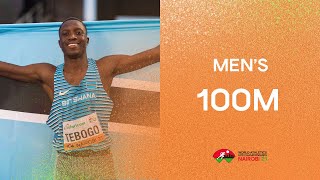 Mens 100m Final  World Athletics U20 Championships [upl. by Nonnahc]