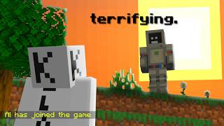 An AI Joined My Minecraft World It Was Terrifying [upl. by Aleakim]