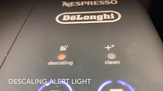 Nespresso Lattissima Touch Descaling [upl. by Nnahteb123]