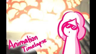 Glitchtale Animation Timelapse  BOOM [upl. by Faletti]