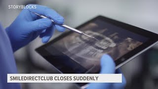 SmileDirectClub shuts down suddenly leaves patients with questions [upl. by Wons382]