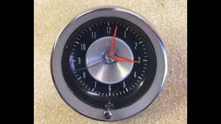 19631967 Corvette Clock Restoration Tips [upl. by Isla]