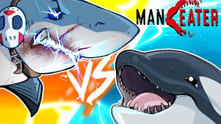 SHARK VS KILLER WHALE 😱  Maneater Gameplay Part 3 [upl. by Edie185]