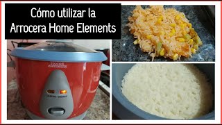 Cómo utilizar la Arrocera Eléctrica Home Elements🤩 [upl. by Niki282]