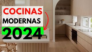 ✅ COCINAS MODERNAS 2024 TENDENCIAS [upl. by Nodmac]