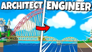 Building HUGE SPAN bridges the engineering way Poly Bridge 2 [upl. by Eesyak]