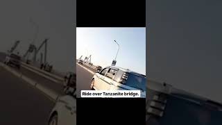 Ride over Tanzanite Bridge in Dar es salaamtour viralvideo trending youtubeshorts [upl. by Hollah]