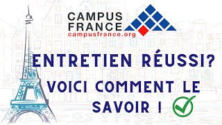 ENTRETIEN CAMPUS FRANCE Réussi  Voici Comment Le Savoir [upl. by Eillac192]