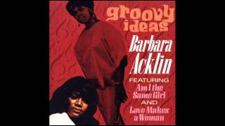 BARBARA ACKLIN  LOVE MAKES A WOMAN [upl. by Elvina]