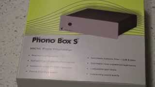 Project Phono Box S Unboxing [upl. by Annatnas504]