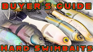 BUYERS GUIDE BEST HARD SWIMBAITS Glide Wake Bluegill Etc [upl. by Leahpar]