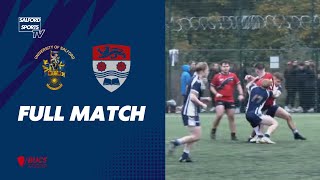 University Rugby League Salford vs Lancaster Full Match [upl. by Natye]