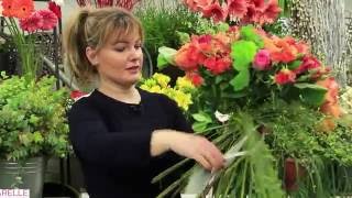 Tuto  Composer un bouquet rond de roses [upl. by Ira]