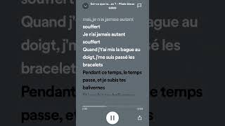 GIMS  Estce que tu maimes Lyrics [upl. by Akinnej]