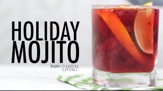 How to Make a Delicious amp Easy Holiday Mojito [upl. by Esened]