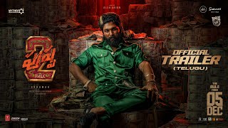 Pushpa 2 The Rule Trailer Telugu  Allu Arjun  Sukumar  Rashmika Mandanna  Fahadh Faasil  DSP [upl. by Nevil]