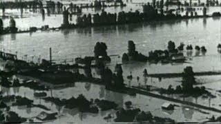 CBC archive video 1948 floods in BC [upl. by Brannon736]