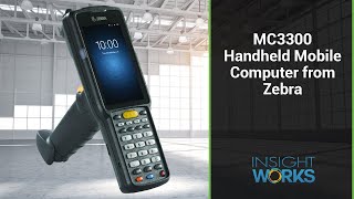 MC3300 Handheld Mobile Computer  Zebra  Review [upl. by Roche]