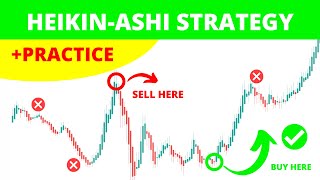 I TESTED a Simple Heikin Ashi Trading Strategy  Full Tutorial with Examples High WinRate [upl. by Hanahs]