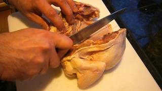 How to Remove the Backbone of a Chicken [upl. by Dud]