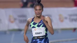 5K WORLD RECORD LETESENBET GIDEY 1406 FULL RACE [upl. by Nel978]