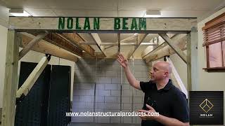 Wood Steel Composite Nolan Beam [upl. by Eelnayr]