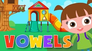 Vowel Sounds  Vowels and Consonants  ABC Phonics for kids [upl. by Mensch]