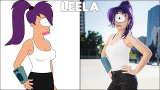 Futurama Characters In Real Life [upl. by Morissa]