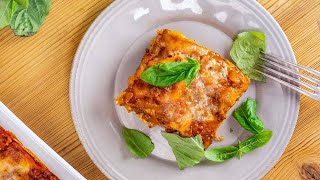 How To Make Lasagna By Valerie Bertinelli  Her Mom [upl. by Claus]