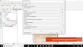 How to ReProject Warp tool a Raster in QGIS [upl. by Emirej]