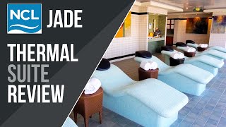 NCL Jade Thermal Suite Review  Norwegian Cruise Line [upl. by Nawad]