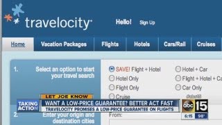 Catch to Travelocity price guarantee [upl. by Ahsinek]