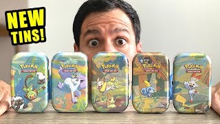 NEW GALAR PALS MINI TINS Pokemon Cards Opening [upl. by Acinorehs331]