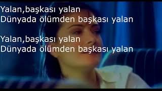 Candan Erçetin Yalan Orijinal Karaoke [upl. by Derzon]