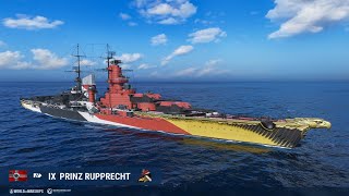 WoWS 6v6 Brawl Prinz Rupprecht [upl. by Harbard821]